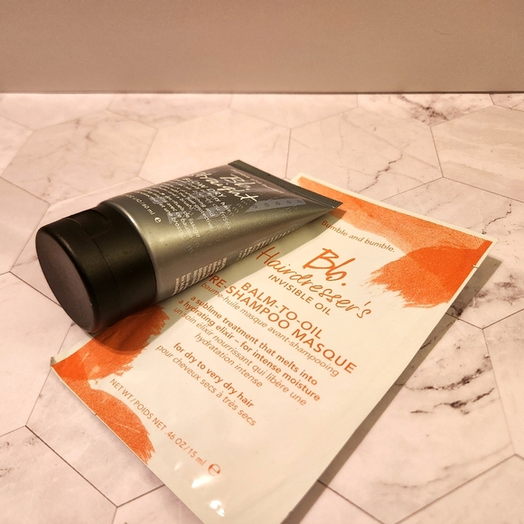 Bumble & Bumble Straight Blow Dry Balm and Hairdresser's Invisible Oil NEW - Picture 7 of 8